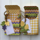 Fall Harvest Crayon Boxes - set of 2