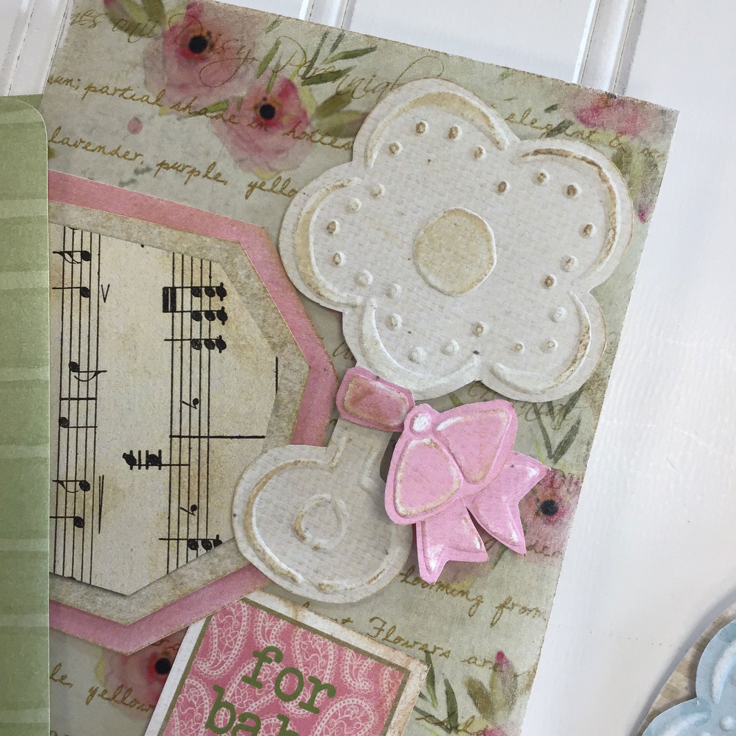 Baby Rattle Card and Tag Kit