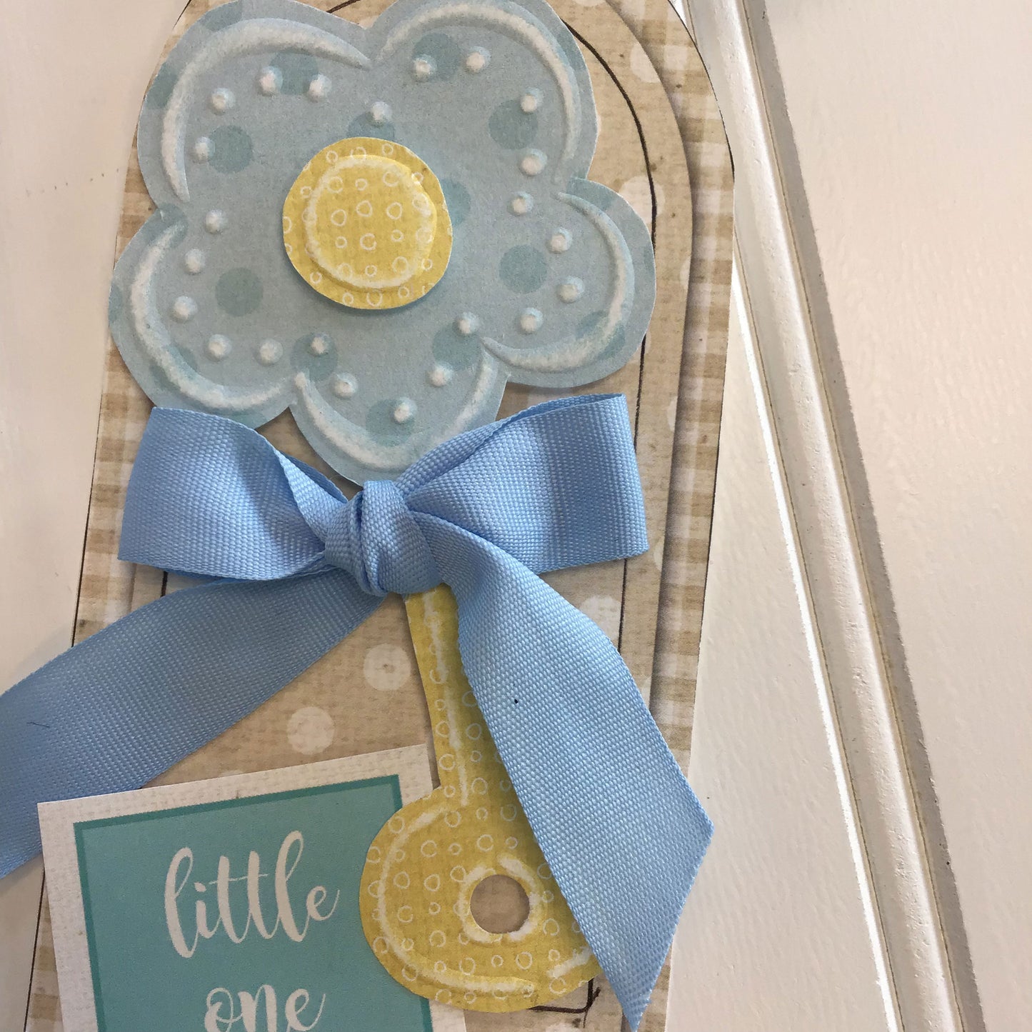 Baby Rattle Card and Tag Kit