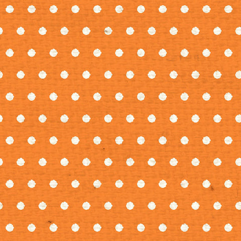 *OPMD8 Orange Poppy Mini Dots 8 1/2 x 11