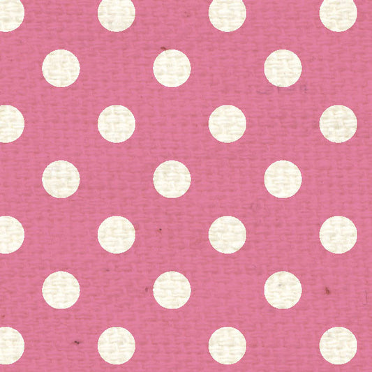 PCPD8 - Pink Cosmos Polka Dots 8 1/2 x 11