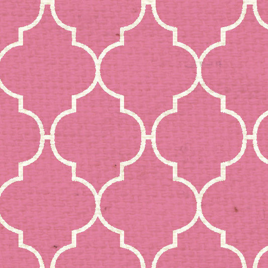 PCQF8  Pink Cosmos Quatrefoil 8 1/2 x 11