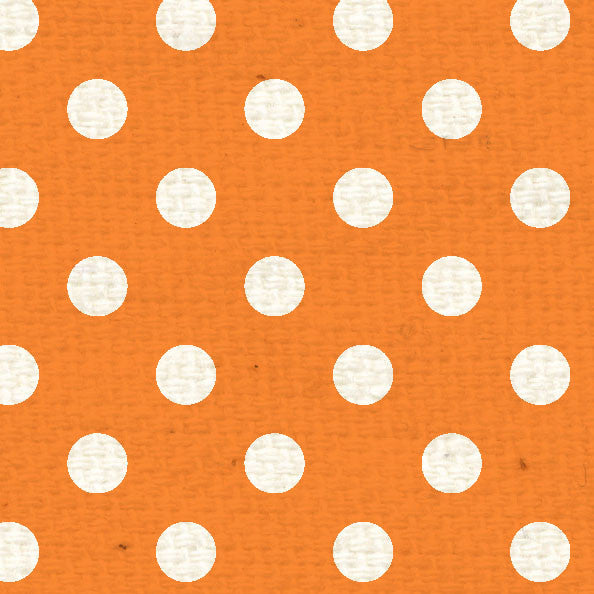 OPPD8 Orange Poppy Polka Dots 8 1/2 x 11