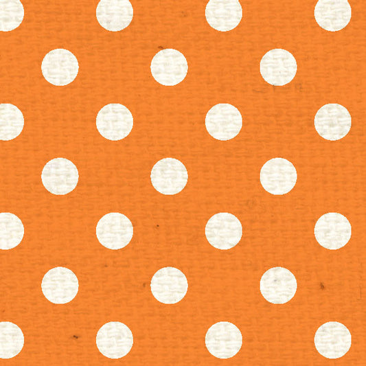 OPPD8 Orange Poppy Polka Dots 8 1/2 x 11