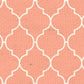 PNCQF8  Peaches 'n Cream Quatrefoil Paper  8 1/2 x 11