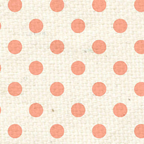 *PNCRPD8  Peaches 'n Cream Reverse Polka Dots Paper  8 1/2 x 11