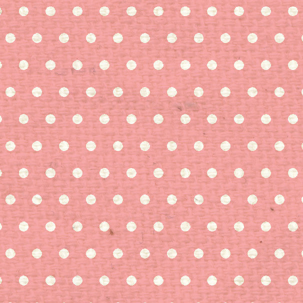 PGMD8  Pink Geranium Mini  Dots Paper  8 1/2 x 11
