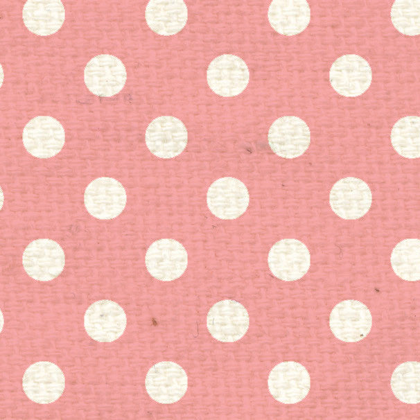 *PGPD8  Pink Geranium Polka Dots Paper  8 1/2 x 11