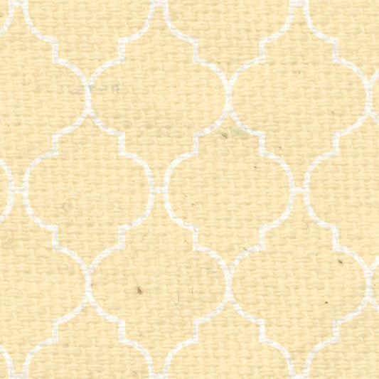 FVQF8  French Vanilla Quatrefoil Paper  8 1/2 x 11