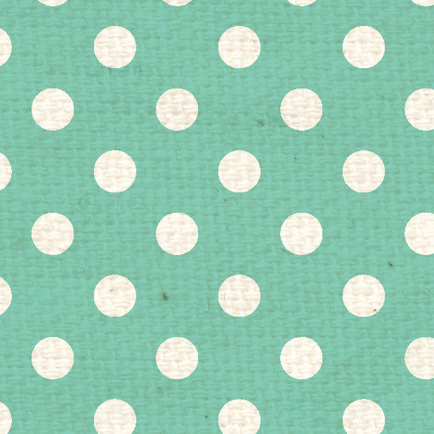 SFPD8  Sea Foam Polka Dots Paper  8 1/2 x 11