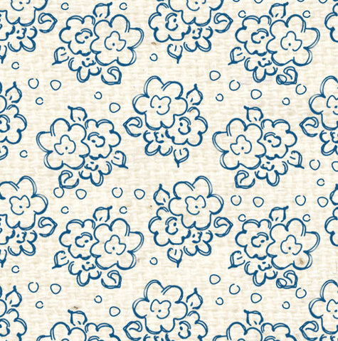 *BBPDF8  Blueberry Pie Doodle Flowers Paper  8 1/2 x 11