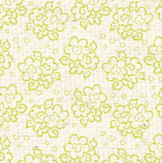 SPDF8  Sweet Pea Doodle Flowers Paper  8 1/2