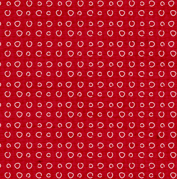*RWDD8  Red Wagon Doodle Dots Paper  8 1/2