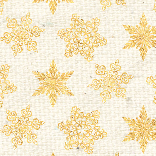 HDGSF - Holly Days Gold Snowflakes