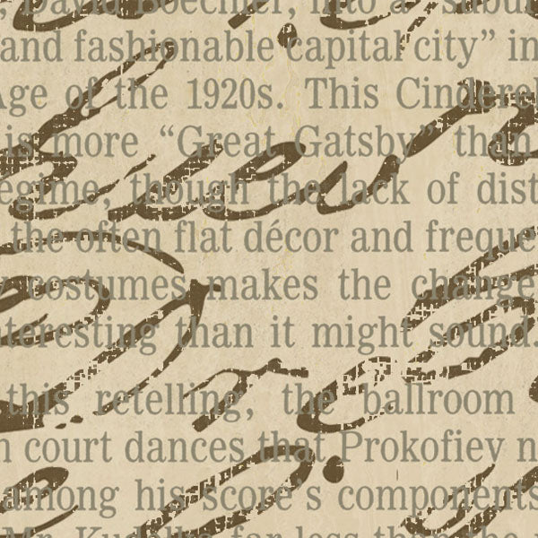 WHFFS8 - Forest Floor Script Paper  8 1/2 x 11