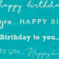 HBBLB - Happy Birthday Bluebird Paper  8 1/2 x 11