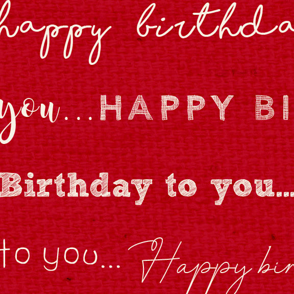*******HBRW - Happy Birthday Red Wagon Paper  8 1/2 x 11