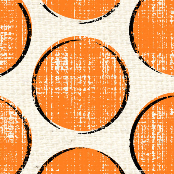 SP20OPJD - Orange Poppy Jumbo Dots  8 1/2 x 11