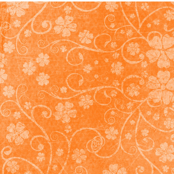 SP20OPSB - Orange Poppy Spring Blooms  8 1/2 x 11