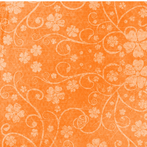 *******SP20OPSB - Orange Poppy Spring Blooms  8 1/2 x 11