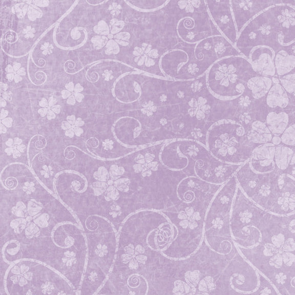 *******SP20VLSB - Vintage Lilac Spring Blooms  8 1/2 x 11