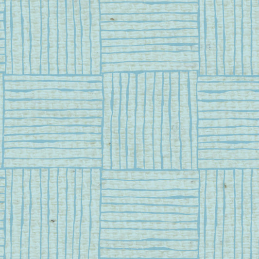 French Blue Basket Weave