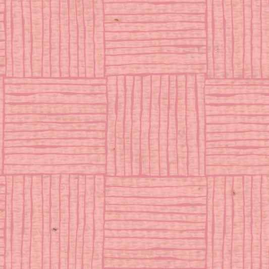 Pink Geranium Basket Weave