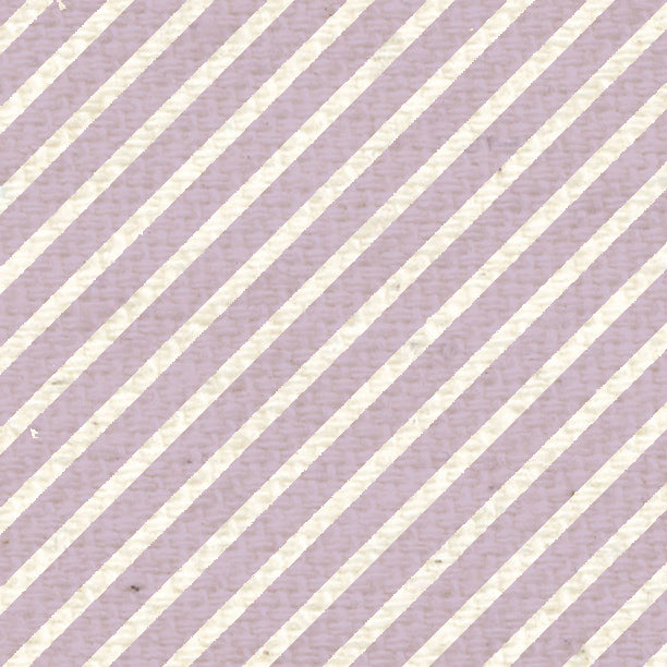 ********** Vintage Lilac Diagonal Stripes