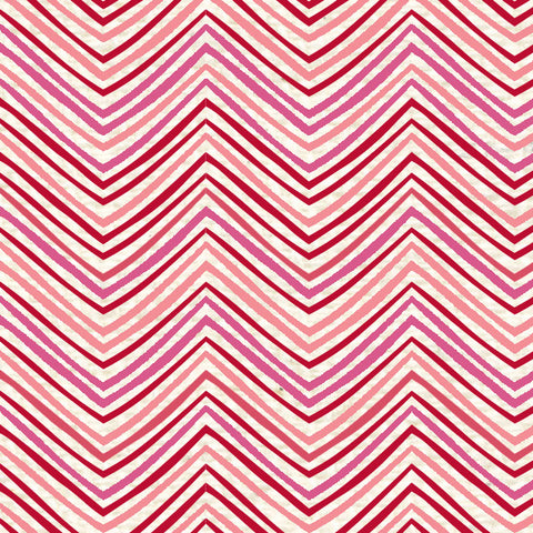 *********Pink & Red Distressed Chevron