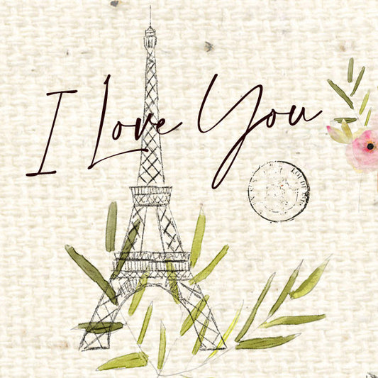 Eiffel Tower with Roses