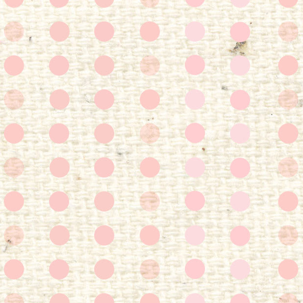 *********Pink Geranium Watercolor Stacked Dots