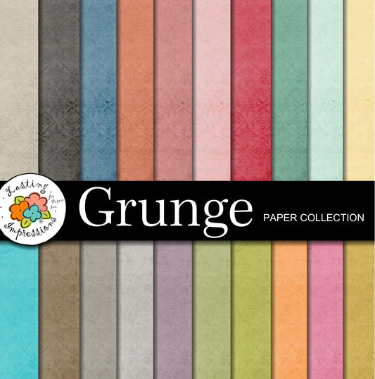 Grunge Paper Collection  8 1/2 x 11