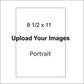8 1/2 x 11 Portrait Color Prints