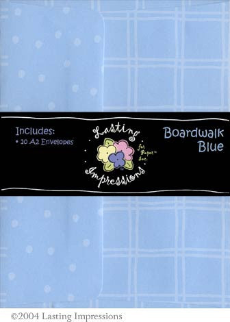 A2 Envelope - Boardwalk Blue