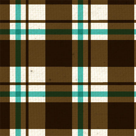 *AAH - All About Him Plaid 8 1/2 x 11 - One Sheet
