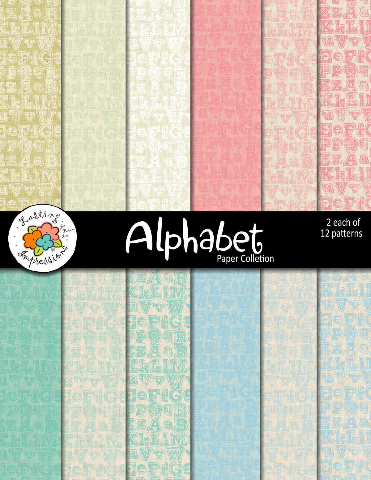 Paper Letters Collection Alphabet Paper Collection – Lasting Impressions for Paper