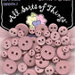 Buttons - Berries n' Cream