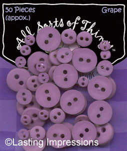 Buttons - Grape