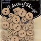 Buttons - Garden Tool Tan