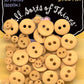 Buttons - Straw Hat