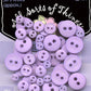 Buttons - Lilac