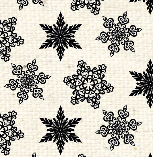 HDBKBSF - Holly Days Blackbird Snowflakes