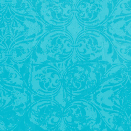 BRDM8 - Blue Raspberry Damask 8 1/2 x 11 - One Sheet