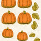 CCO 106 - Card Cut Out #106 - Med & Small Pumpkins on Natural
