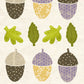 CCO111 - Card Cut Out #111 - Small Acorns & Leaves