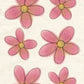 CCO165- Card Cut Out #165 Pink Cosmo Daisy