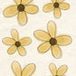 CCO168- Card Cut Out #168 Yellow Daisy