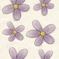 CCO170- Card Cut Out #170 Vintage Lilac Daisy