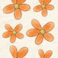 CCO171- Card Cut Out #171 Orange Poppy Daisy