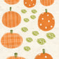 CCO 224- Card Cut Out #224 - Whimsical Pumpkins - Orange